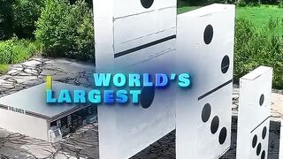 Mrbeast Crush The Store With World's Biggest Dominos!💀