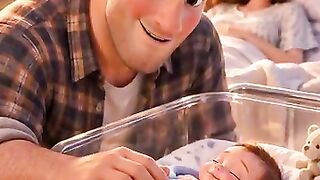 O momento em que uma mãozinha envolve o seu dedo pela primeira vez