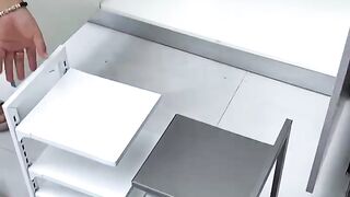 Under the sink adjustable storage rack for kitchen
