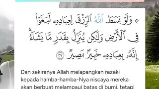 KENAPA ALLAH TIDAK LANGSUNG  MEMBUAT HAMBANYA MENJADI  KAYA RAYA???  TERNYATA ADA PESAN BERHARGA  DARI-NYA.