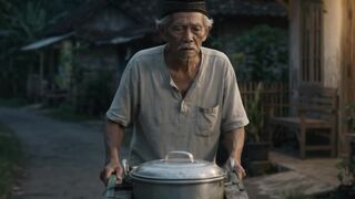 Kakek Tukang Bakso Rela Lapar… Baksonya Malah Dilempar Cucu 😭💔 #Shorts #KisahHaru #Viral