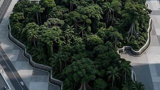 The transformation of a forest in the heart of a majestic city Part 3