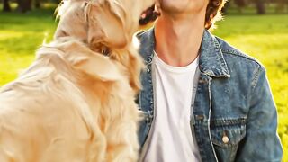 The Sweetest Moment Between a Boy and His Dog ❤️🐶Sometimes, the simplest moments are the most beautiful. ❤️