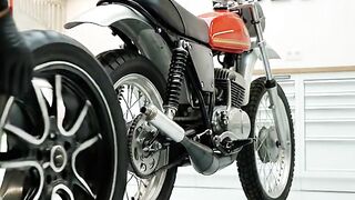 Montesa cappra 125 2 stroke change foot