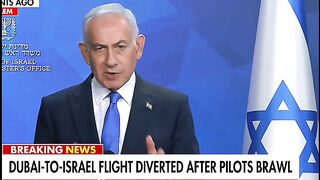 🚨 DEVELOPING: Netanyahu Says Co-Pilot Stabbed Captain During Flydubai Flight