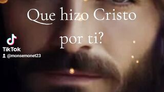 Cuando me preguntan qué hizo Cristo por mí... y yo solo puedo agradecer por los milagros diarios. 🙏✨