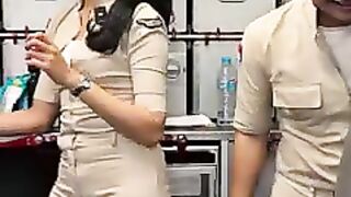Elegant and beautiful crew #trending #travel #viral #beauty #flight #flightattendant #best #cute.mp4