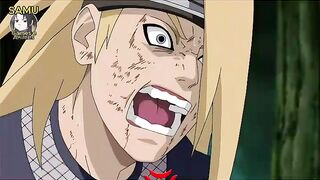 Deidara perde o controle contra Sasuke!