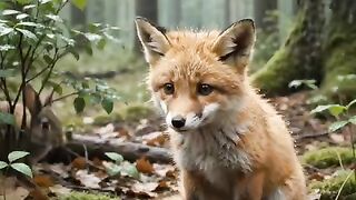 “The Tiny Fox Who Found a Friend”