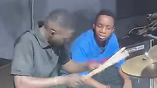 The baddest drummer 🔥🔥