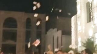 Wedding of friends enjoy