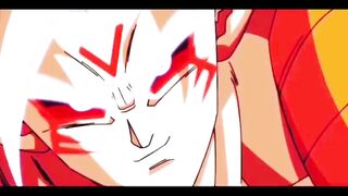 Fusão de Gogeta ultra superior 3 Omni God e Saitaman