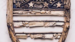 🔥 USA Flag Made From Driftwood?! 🇺🇸 You HAVE to See This!
