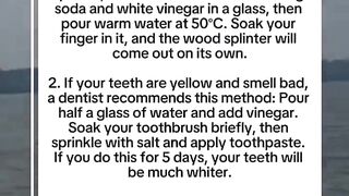 3 Easy Hacks: Remove Splinters, Whiten Teeth & Secure Cabinets!