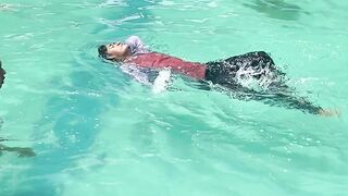 swimming in the pool 2