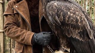 Up Close With a Majestic Eagle 🦅✨