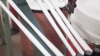 Cotton process in the drawing machine