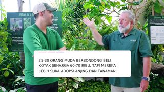 Anak muda lebih suka adopsi anjing dan tanaman