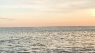 Glagah Beach Sunset & Ocean Waves | Natural Sounds of Yogyakarta, Indonesia