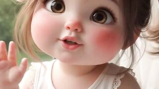 Pretty cute adorable baby