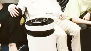 When taehyung sat on Jungkook