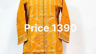 Fabric: Viscose Linen Medium Size Shirt Dimensions: (Chest: 21 Inches, Length: 37 Inches) Pattern: Shirt