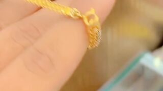 Gold bracelet
