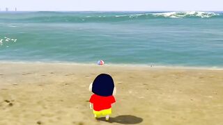 Franklin saved shinchan life #short #shorts #viral