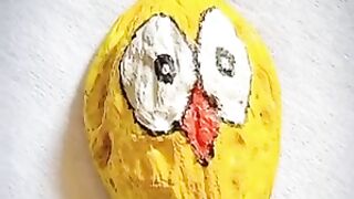 DIY|Painting on walnut shell