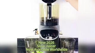 Godspeeds Smoothpress 6-Inch Chute Cold Press Juicer | Slow Masticating Juicer Machine