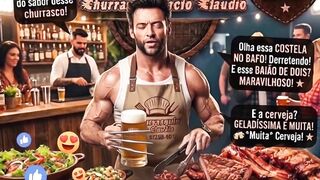 churrasco do Cláudio