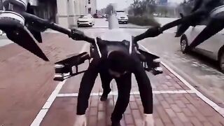 😱 The Human Drone Is REAL! This Flying Man Is Going Viral in China! 🚁