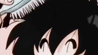 Goku e Gohan criança