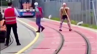 🚋 This Tram Has an AIRBAG to Protect Pedestrians! 😱