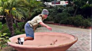 Unbelievable Skateboarding Skills vs Power of Allah 😱✨ #Shorts