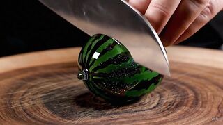 What Happens When You Slice a Glass Watermelon? 😱🍉