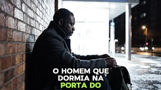O homem que dormia na porta do hospital