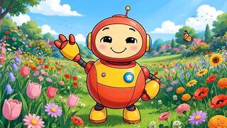 Robot Kartun Lucu