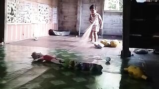 lelucuan batita 1 8bulan