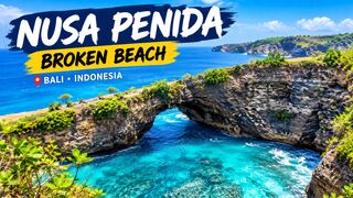 Kelinking Beach, Nusa penida Indonesia 🇮🇩 #kelinkingbeach #bali #travel #fyp #backpacking