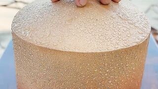 Golden coconut cutting skills ASMR