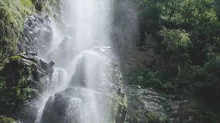 Majestic Natural Waterfall