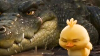 Duck vs crocodile