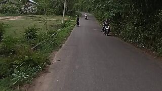 Beautiful farm in afternoon