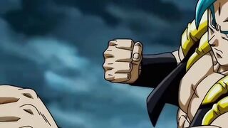 Hearts tentando induzir Gogeta BLUE