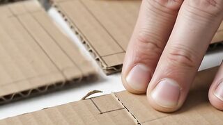 Cardboard's escavator