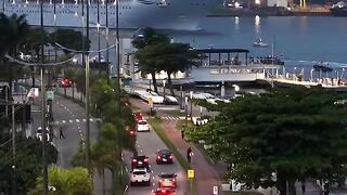 Beautiful cruise ship