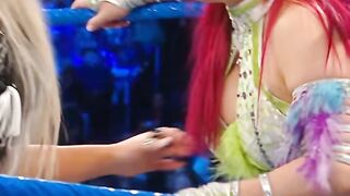 IYO SKY VS LIV MORGAN WITH DOMINIC MYSTERIO