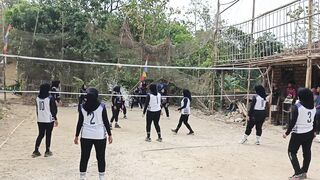 Women's vollyball match