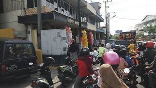 Barongsai in Tarakan city